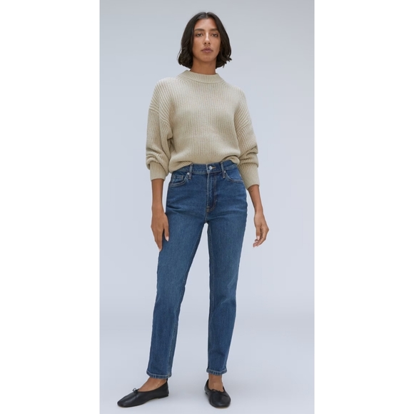 Everlane The Original Cheeky® Jean womens size 31 medium wash - Picture 10 of 11